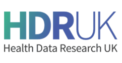 Logo: HDRUK, Health Data Research UK